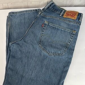 Levi’s Mens Size W38 L30 550 100% Cotton Medium Wash Jeans Flaw